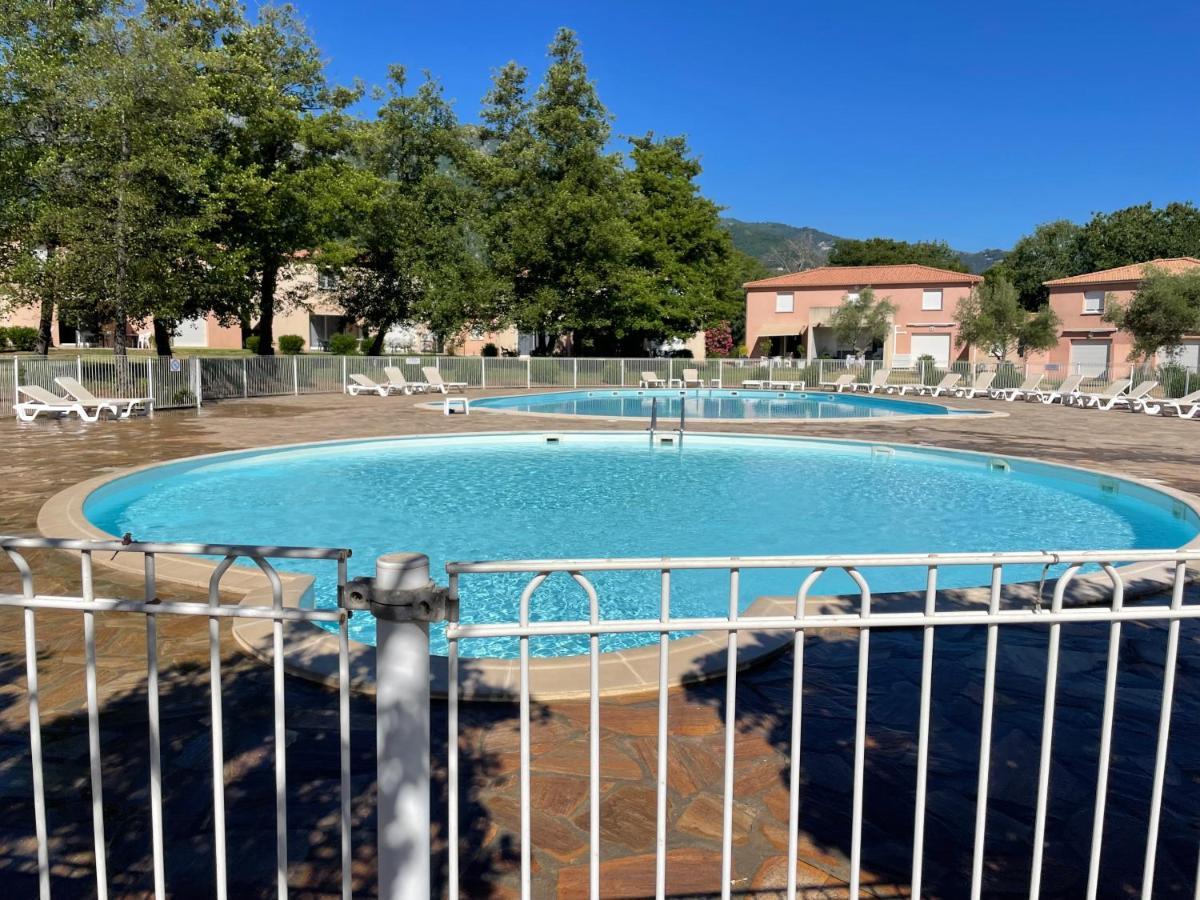 Appartement Tout Confort 2-4 Pers 500 M De La Plage Avec Piscine Et Wifi Santa-Maria-Poggio  Exterior photo